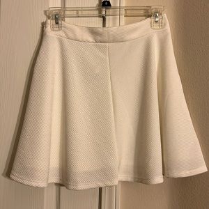White skirt